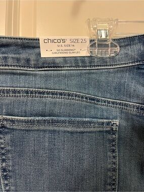 Chico's SO Slimming Girlfriend Slim Leg Jeans